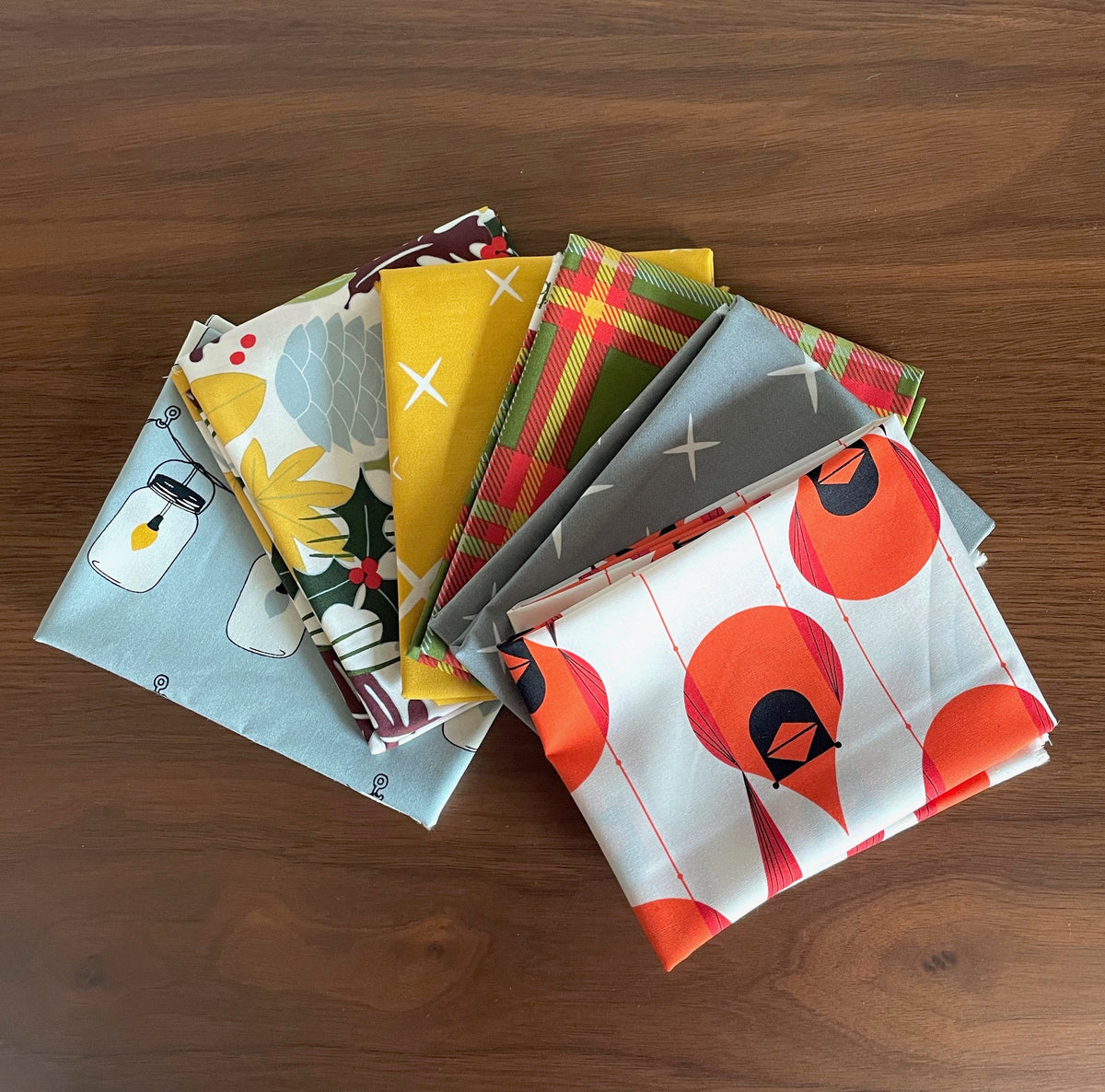Organic Holiday Fat Quarter Bundle