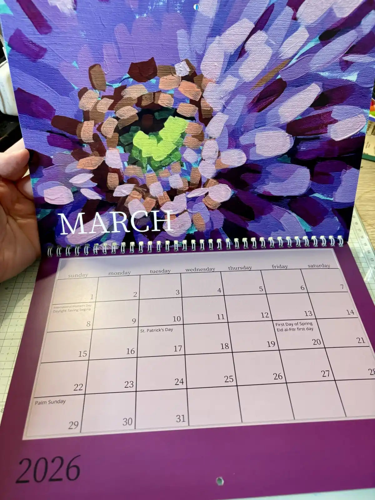 2026 Wall Calendar art prints