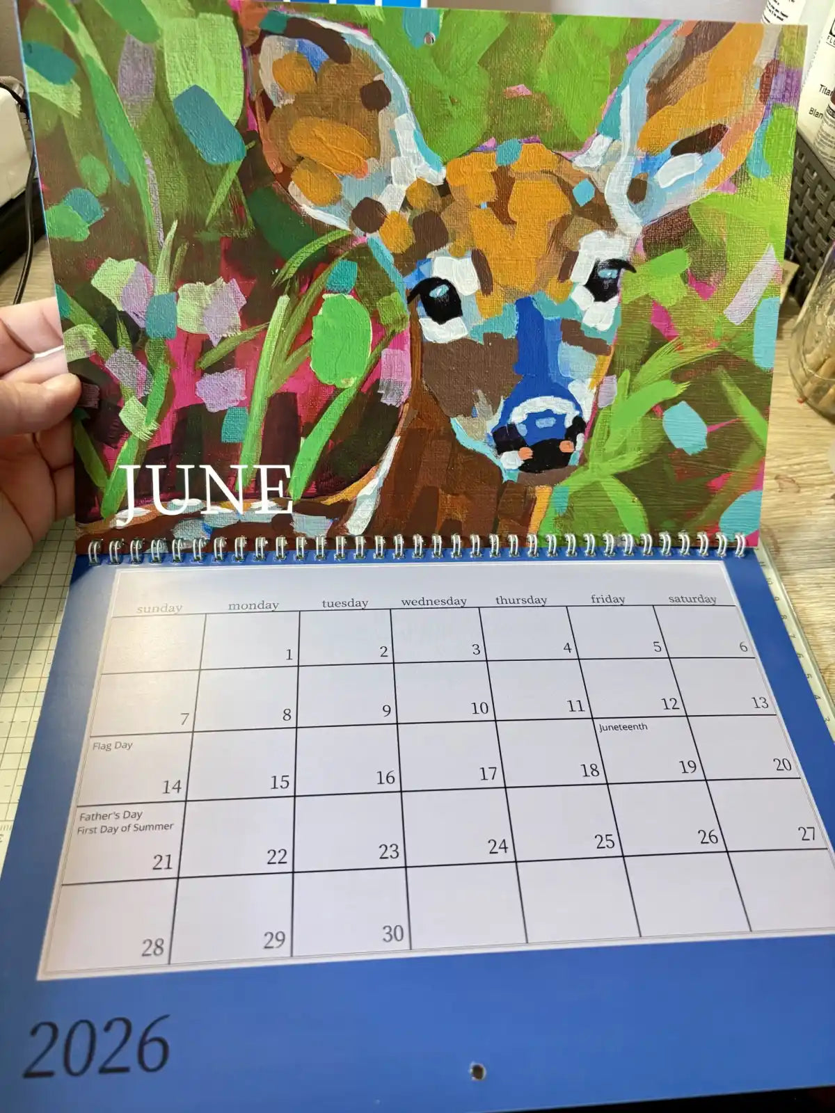 2026 Wall Calendar art prints