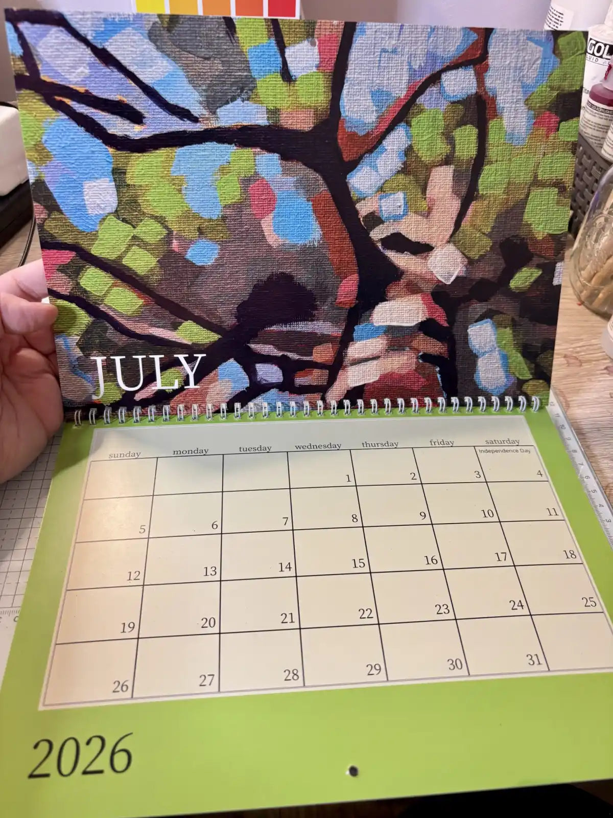 2026 Wall Calendar art prints