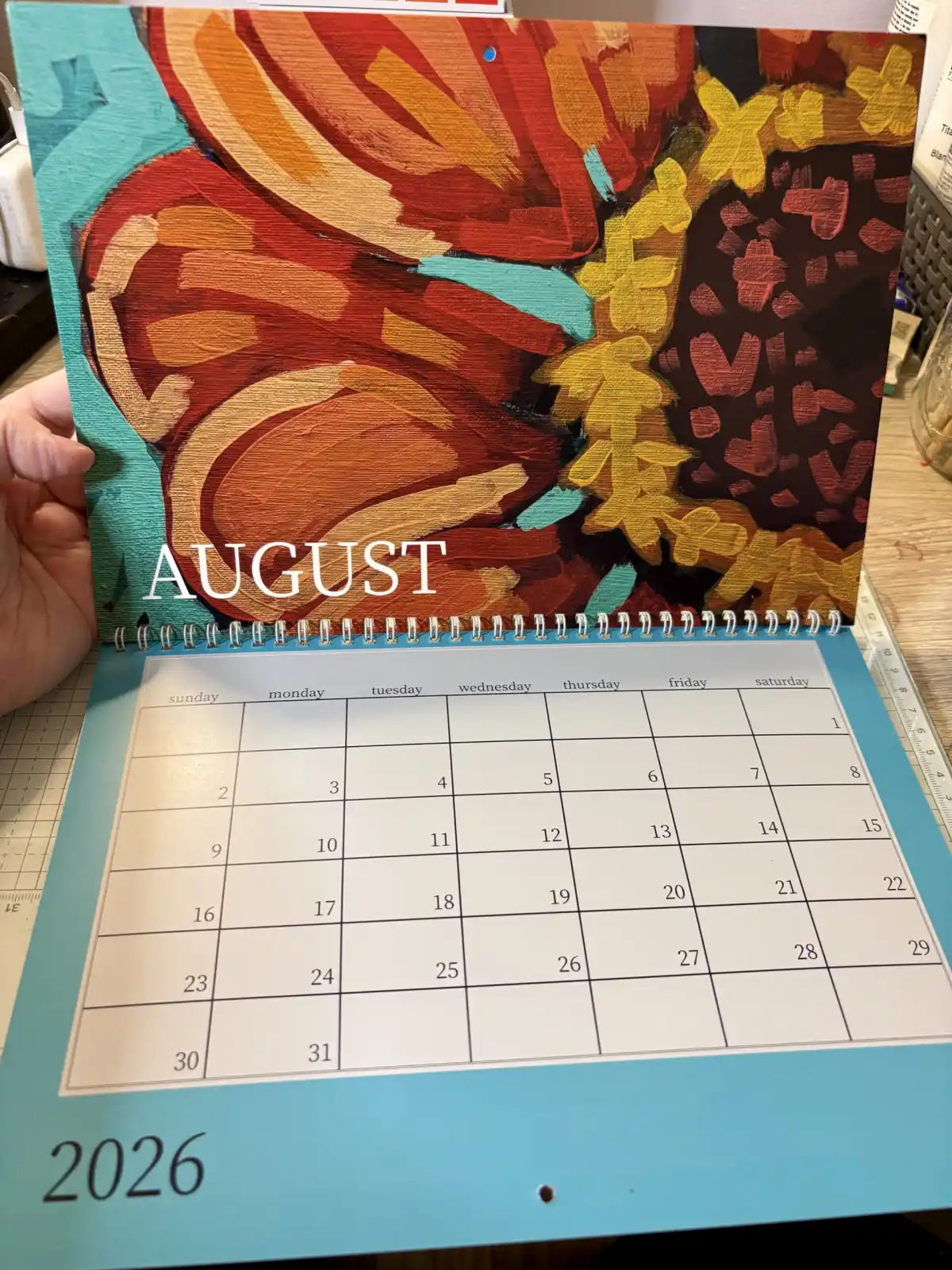 2026 Wall Calendar art prints