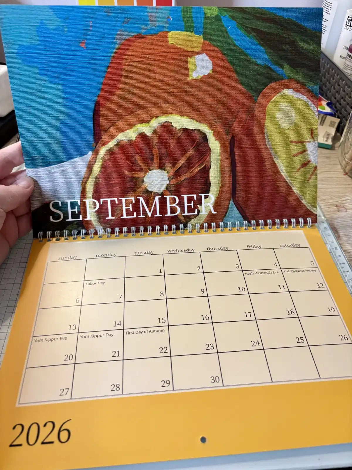 2026 Wall Calendar art prints