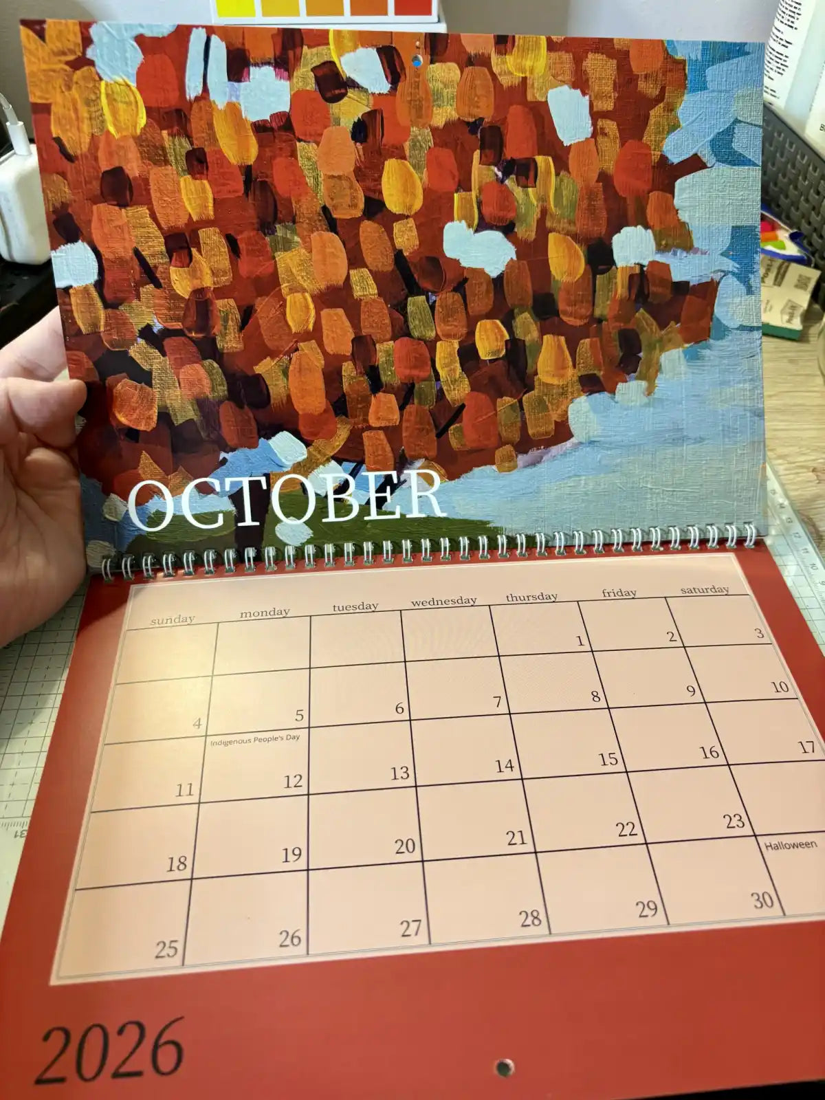 2026 Wall Calendar art prints