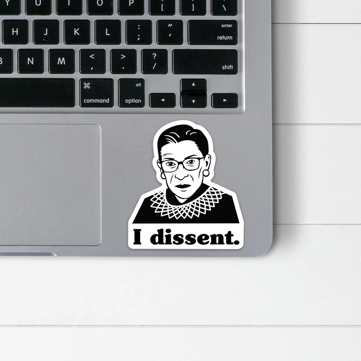 Ruth Bader Ginsburg I Dissent Sticker - Resistance Nation