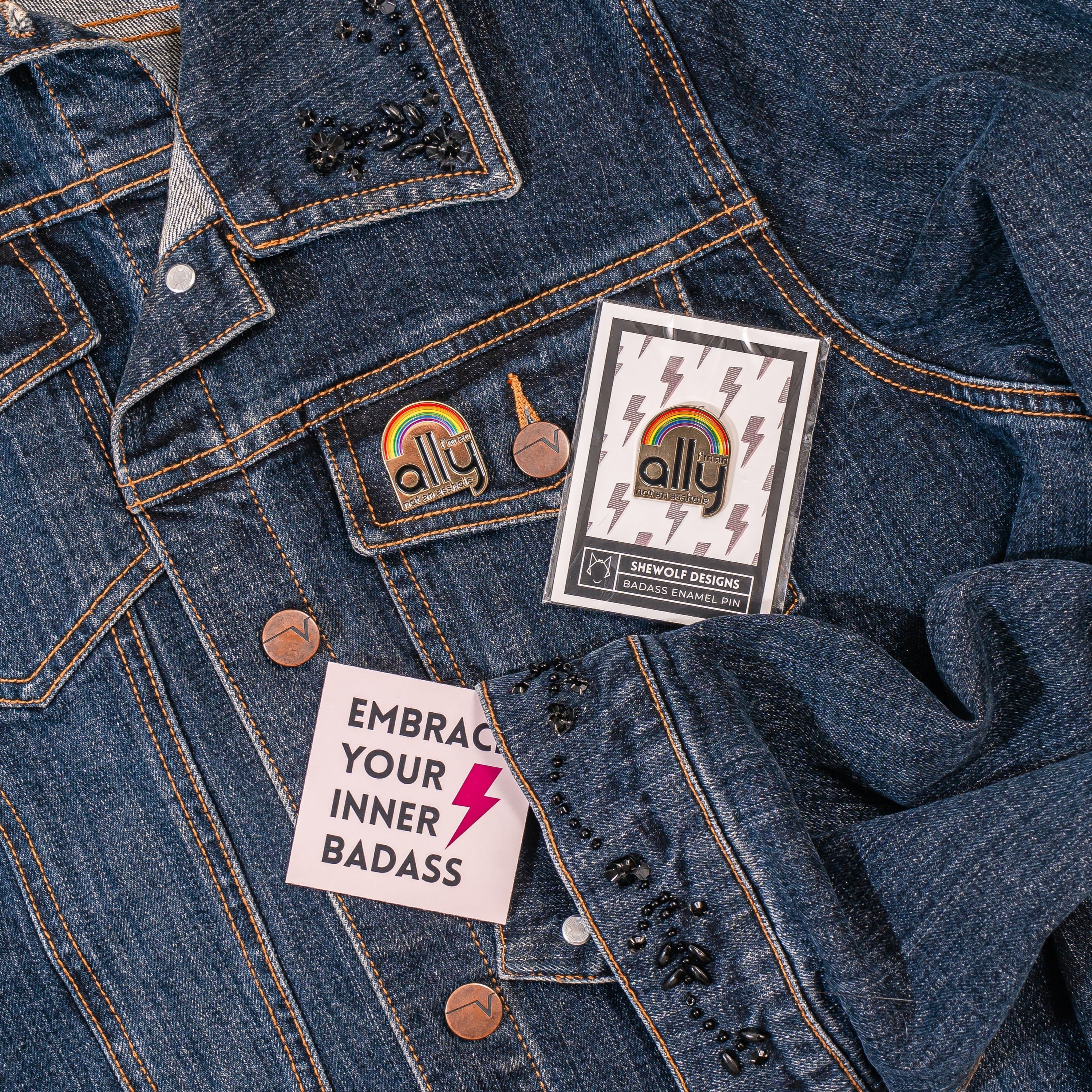 LGBTQ+ Ally pin