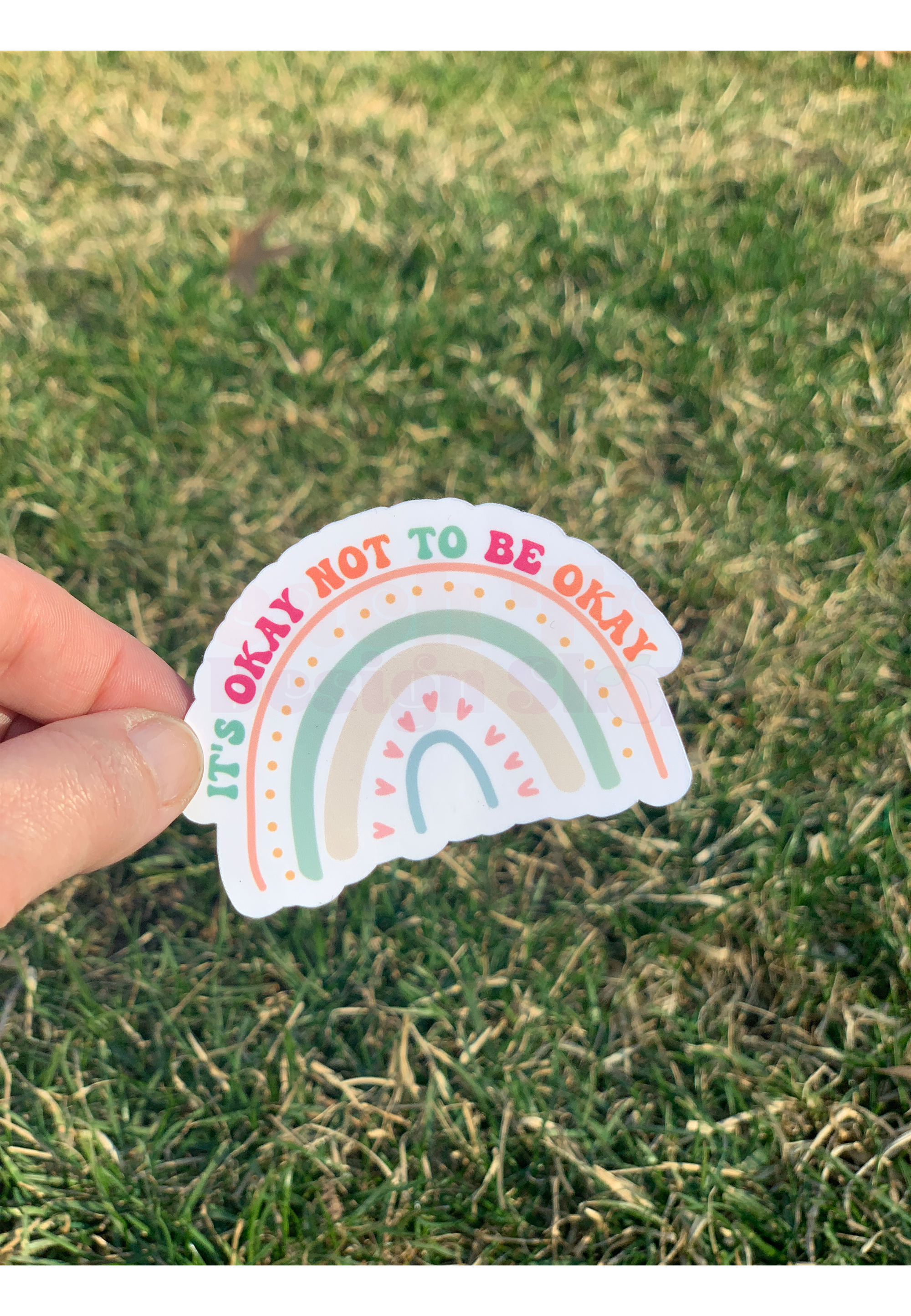 Retro Boho Rainbow Inspirational Stickers
