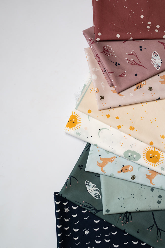Cloudy Parchment Organic Poplin