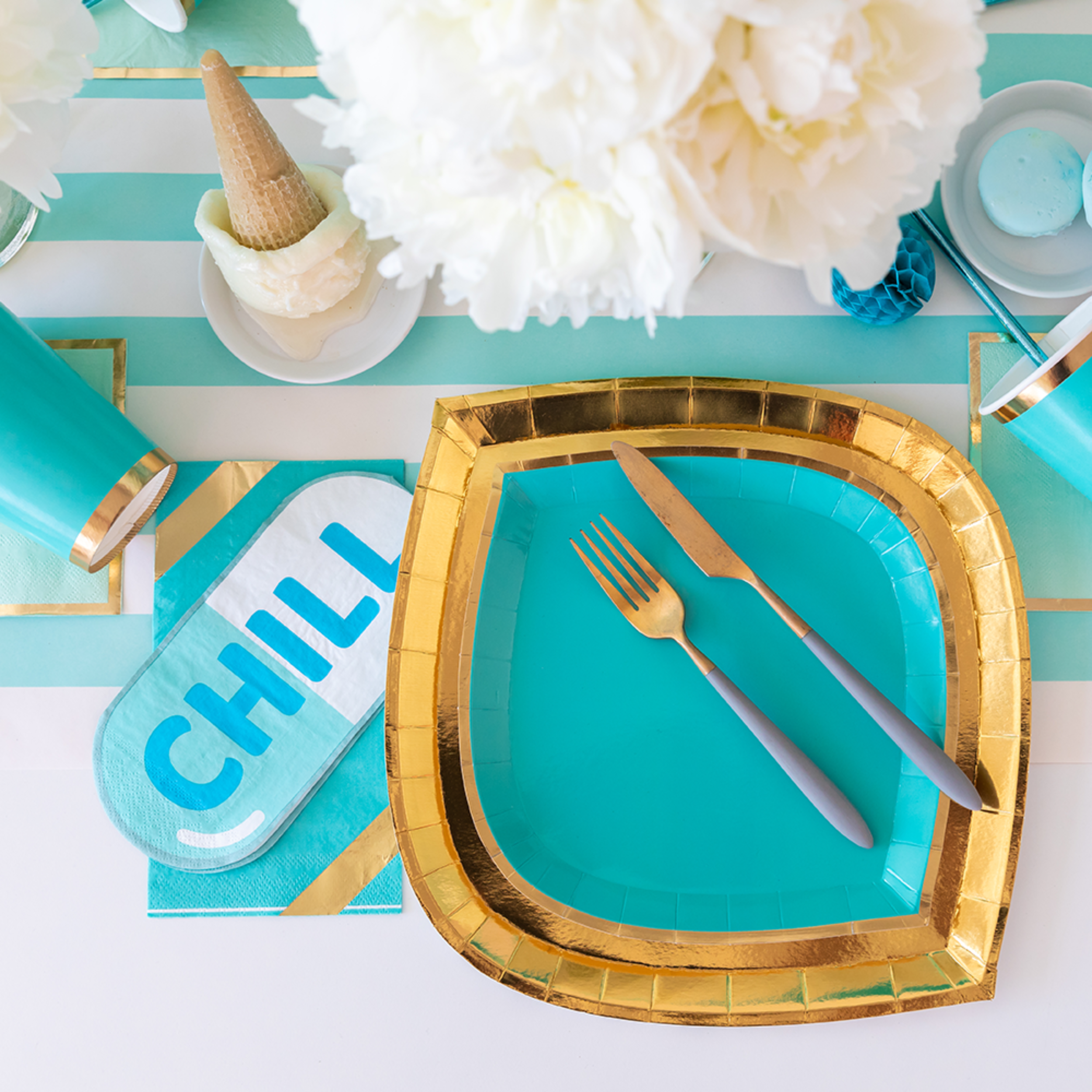 "Chill" Pill Guest Napkins from Jollity & Co