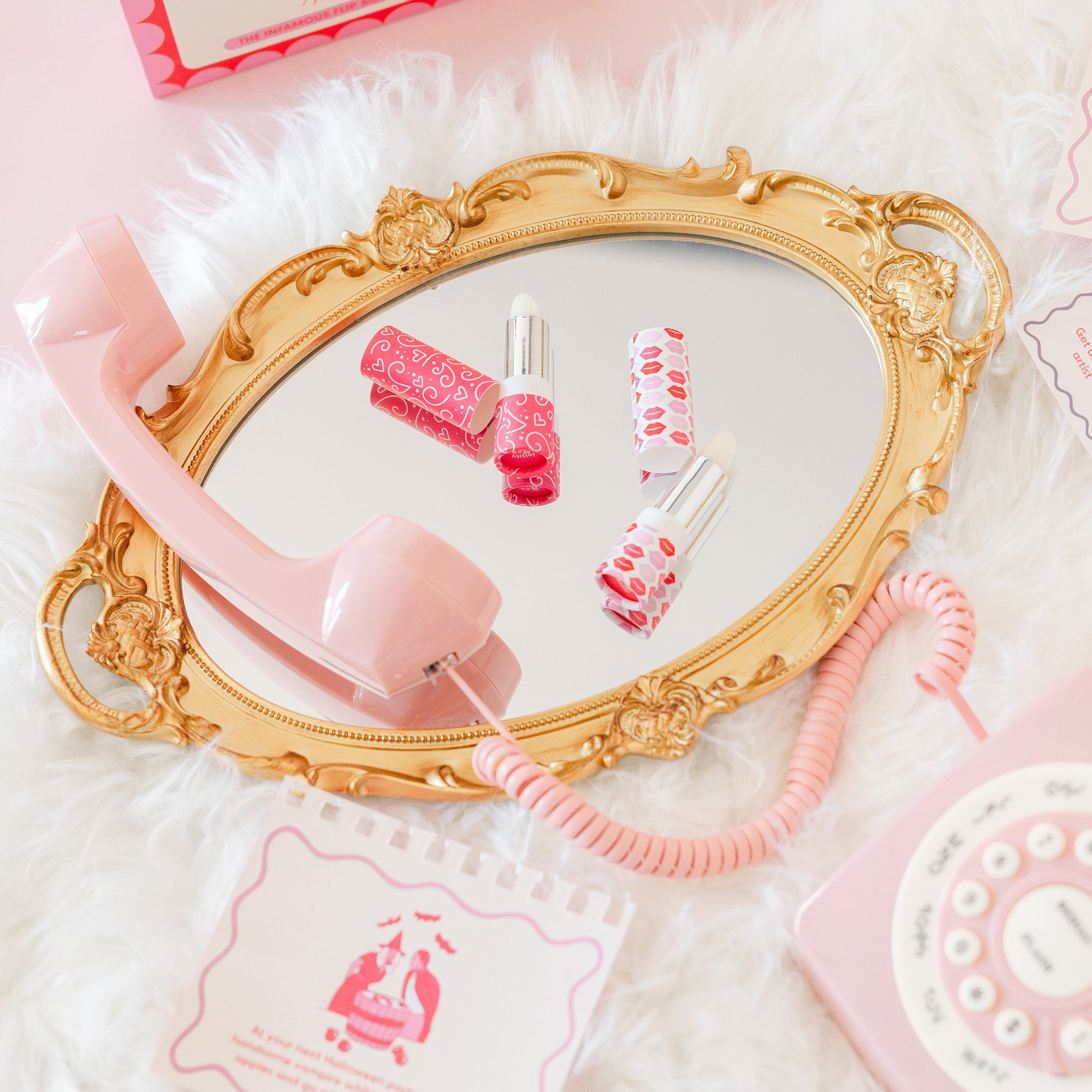 Enemies to Lovers Book Themed Lip Balm Set, Jollity & Co