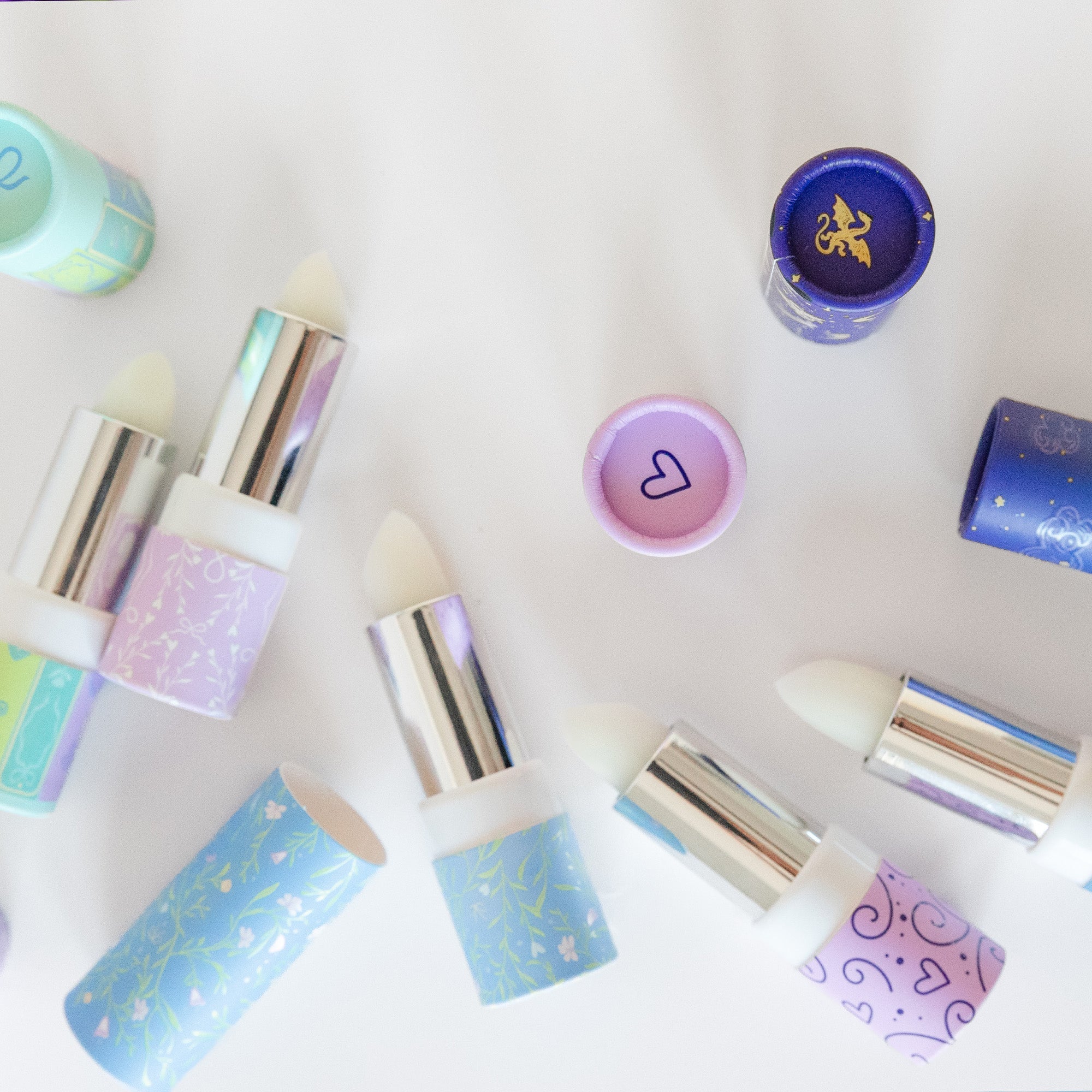 Literary Lover Book Themed Lip Balm Set, Jollity & Co