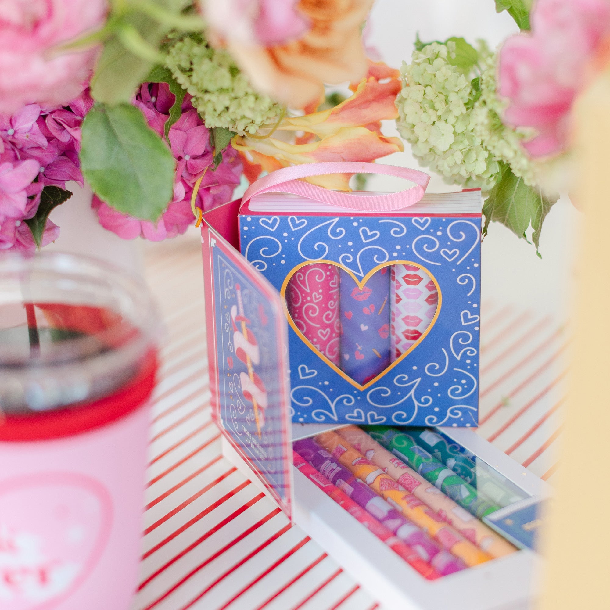 Enemies to Lovers Book Themed Lip Balm Set, Jollity & Co