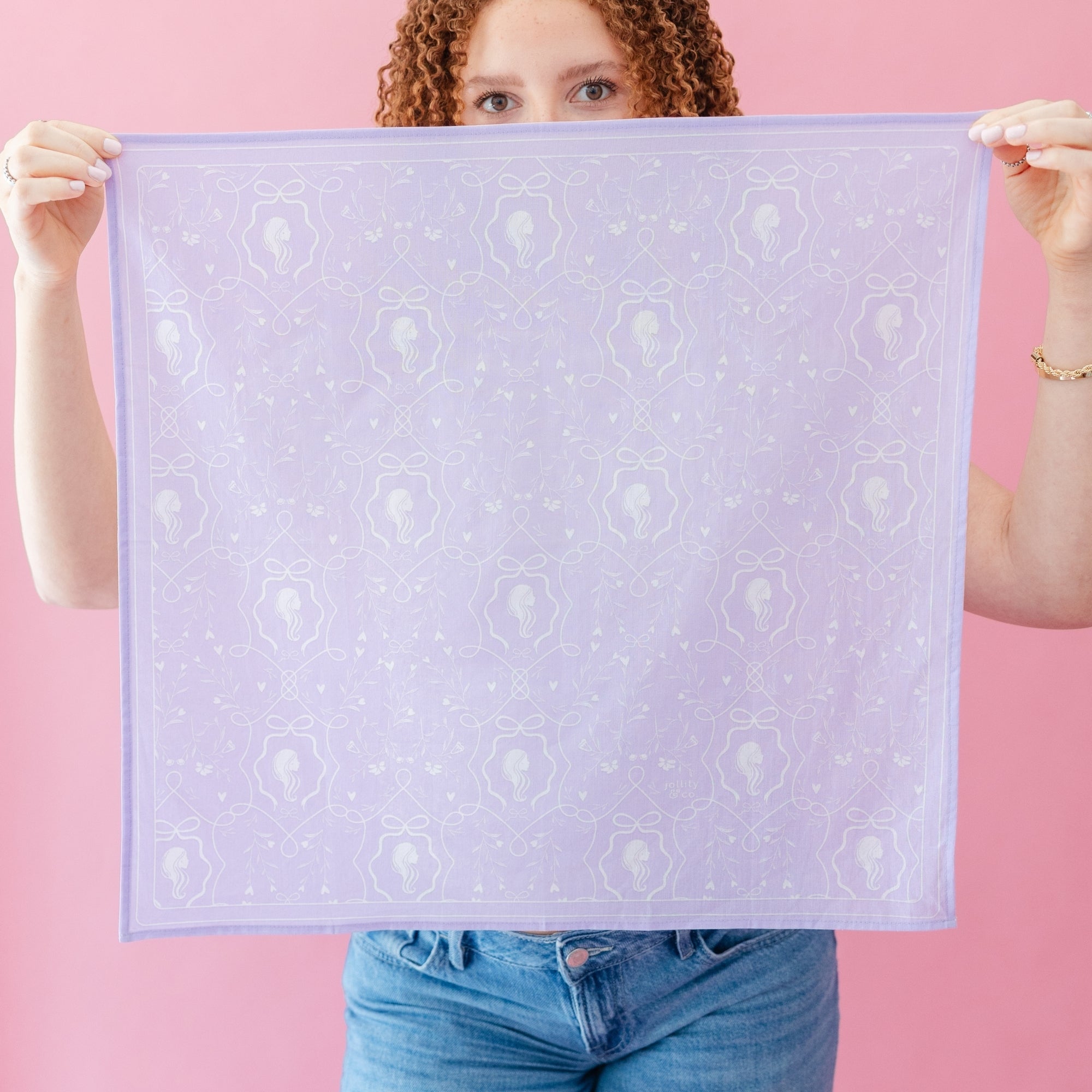 Book Club Silhouette Bandana, Jollity & Co