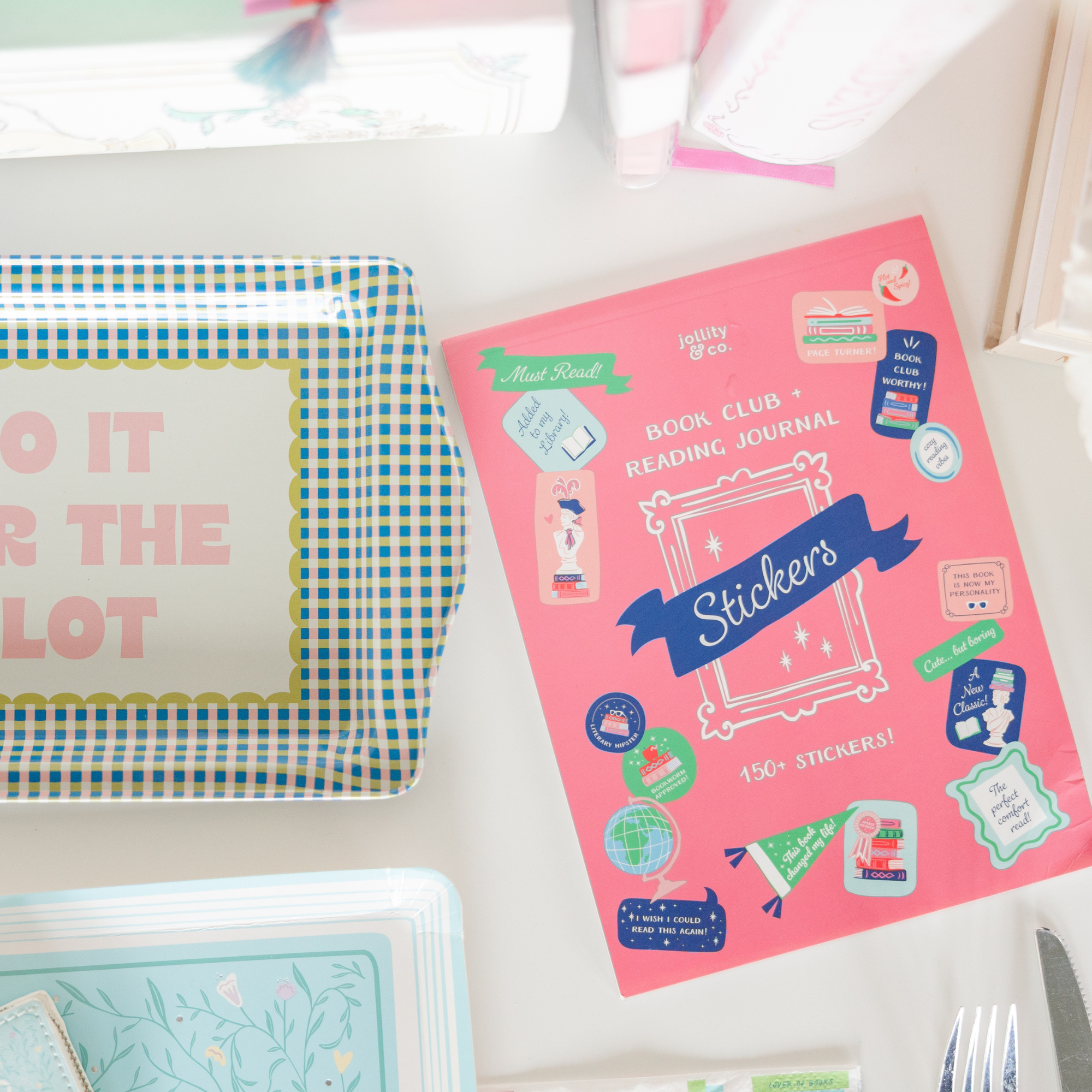 Book Club Sticker Book, Jollity & Co