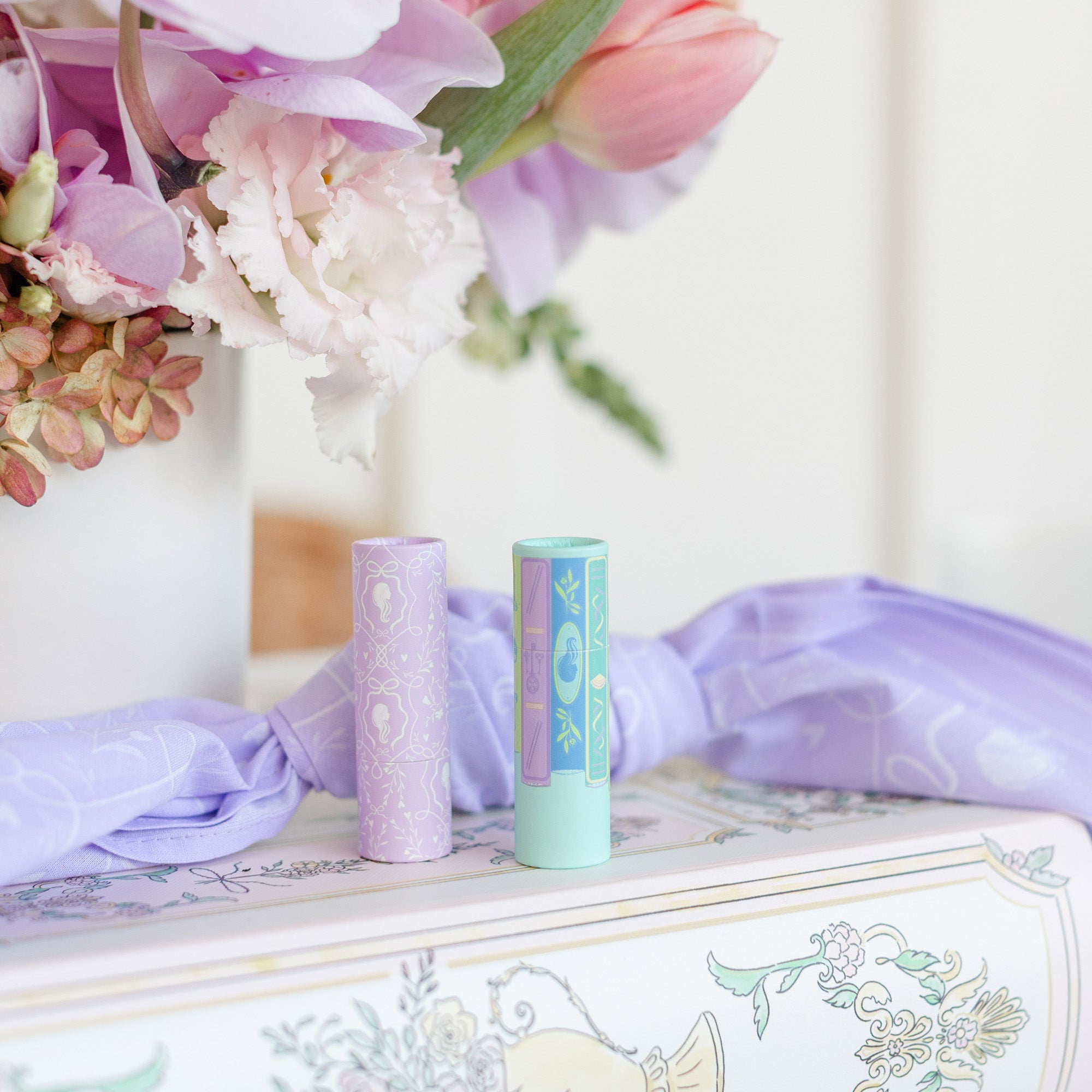 Literary Lover Book Themed Lip Balm Set, Jollity & Co