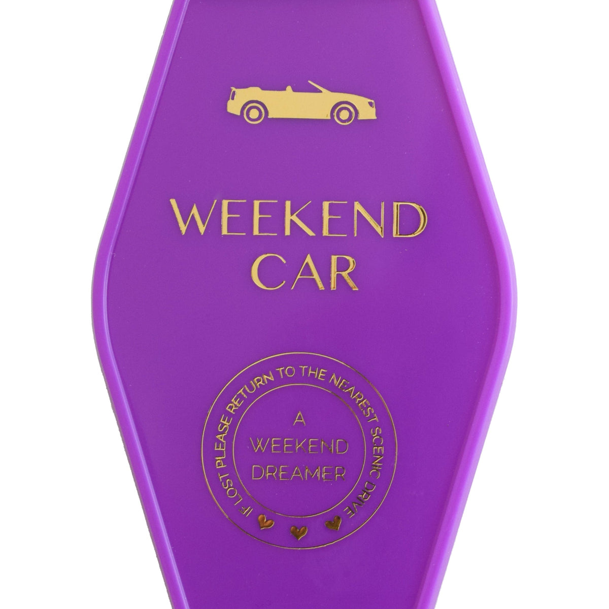 Weekend Car Keychain, Jollity & Co
