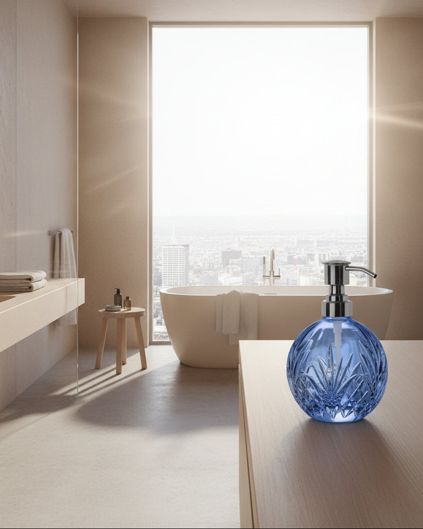 Joyful Bee Crystal Soap Dispenser
