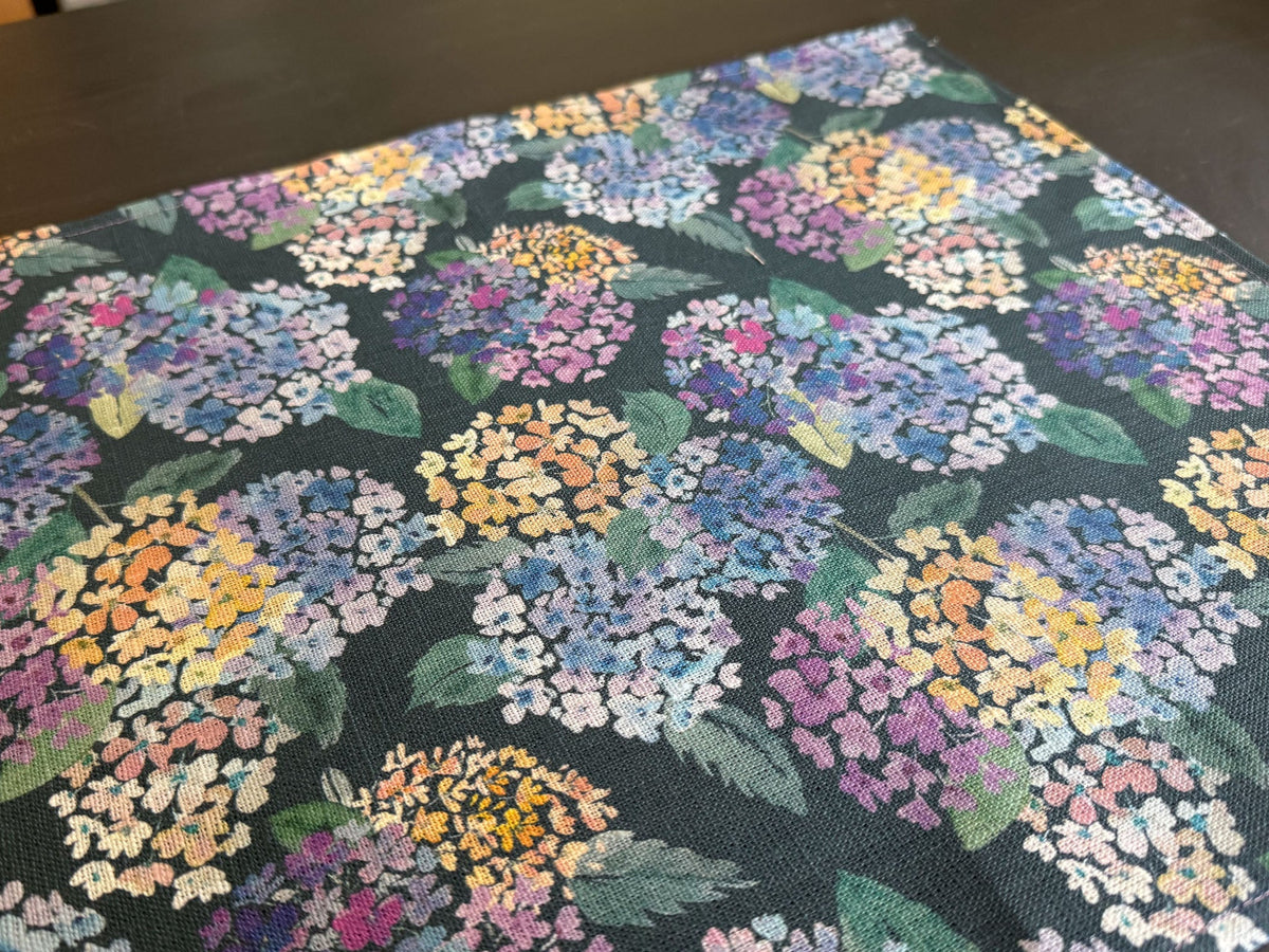 endless hydrangea european linen placemats