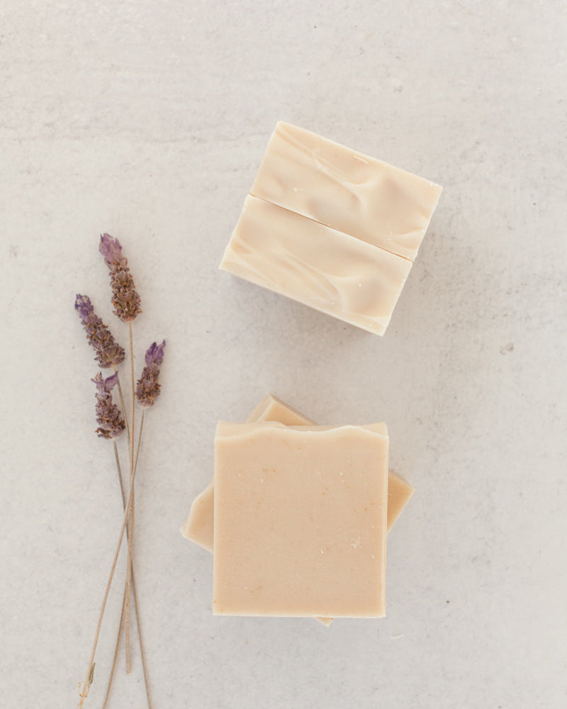 Lavender Reserve tallow soap bar made with milk and honey, 5.5 oz