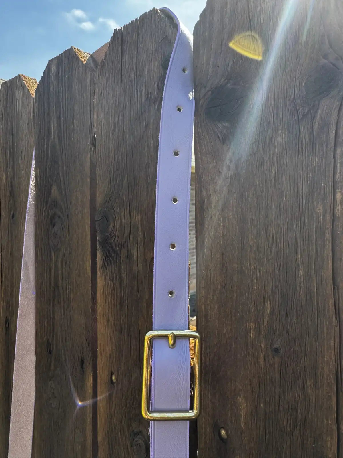 Lavender Mini Tote with Silver Hardware