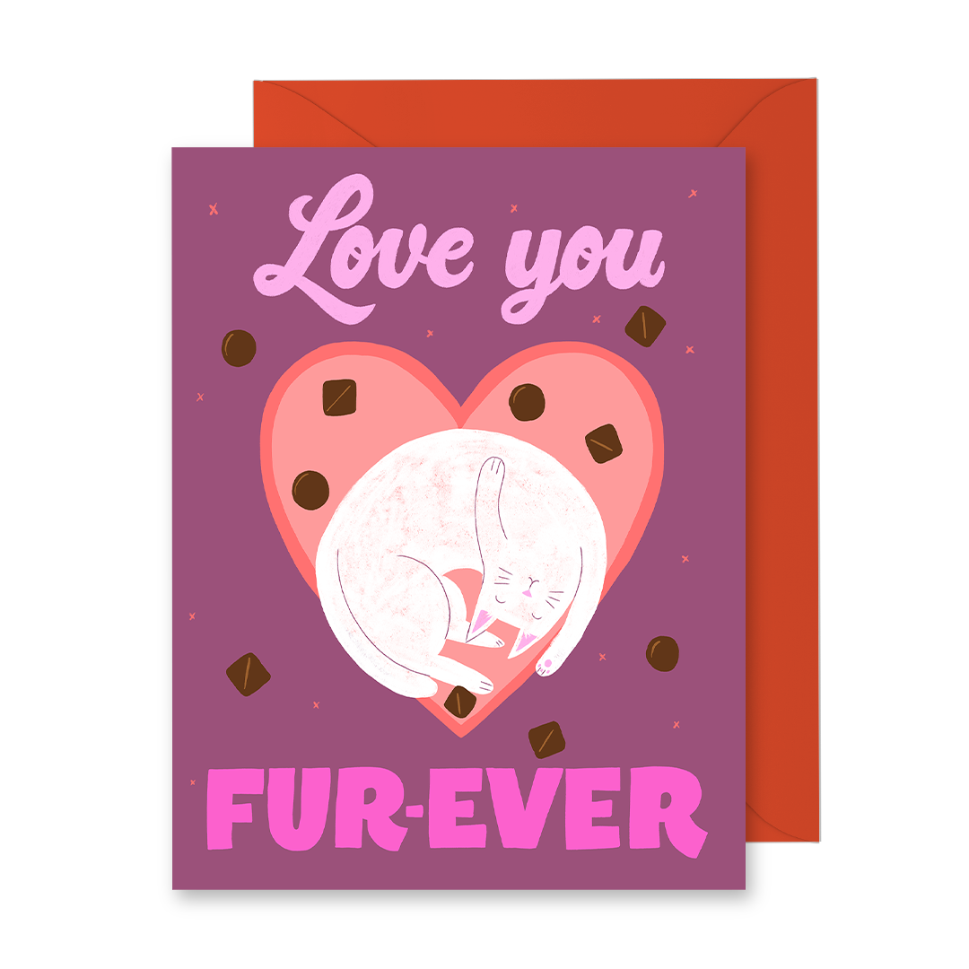 Love You Fur-Ever Greeting Card