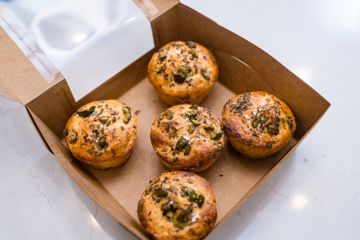Olive & thyme focaccia bread