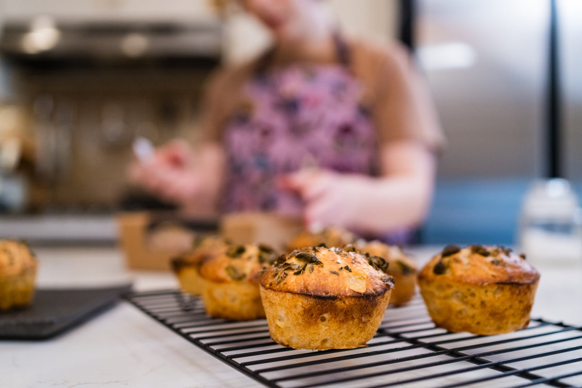 Olive & thyme focaccia bread