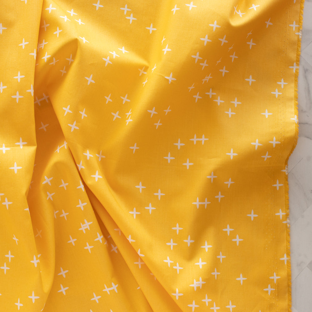 Wink Lemon Fat Quarters Organic Cotton Poplin