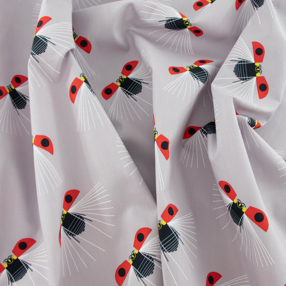 Ladybug Flight Organic Cotton Poplin