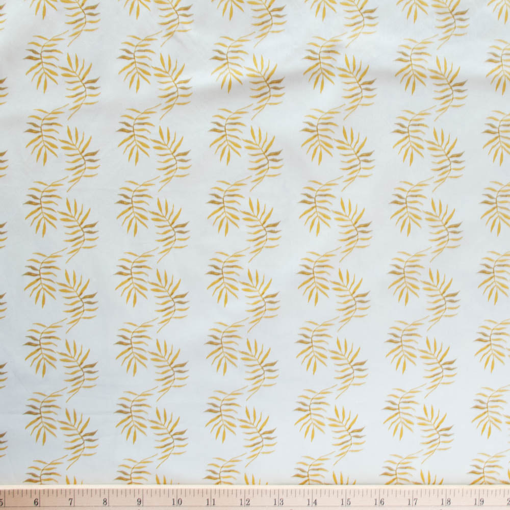 Fond Fronds Market Organic Poplin