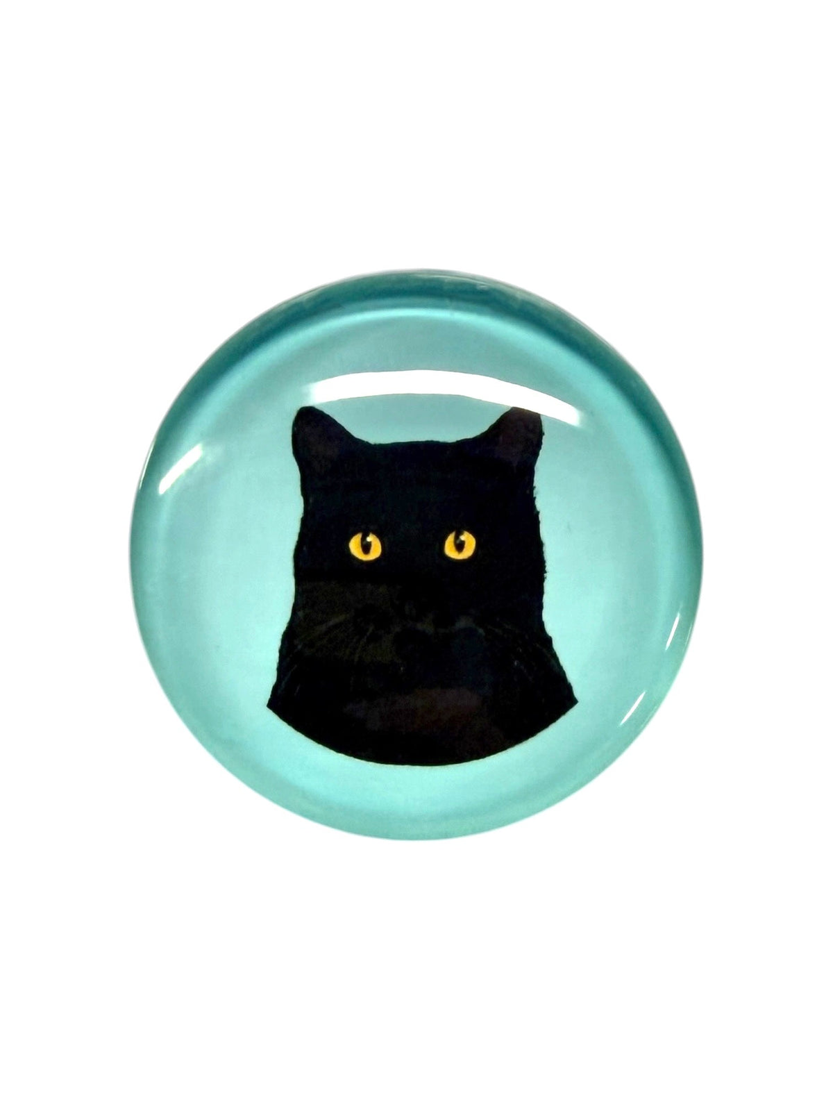 Black Cat Magnet