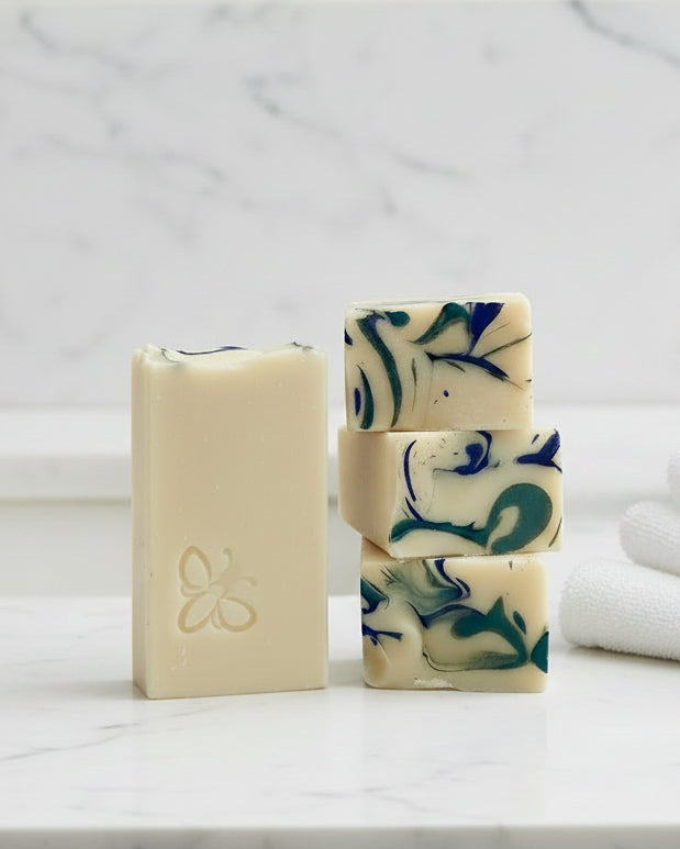 Four Mariner Bar Soaps Stacked together
