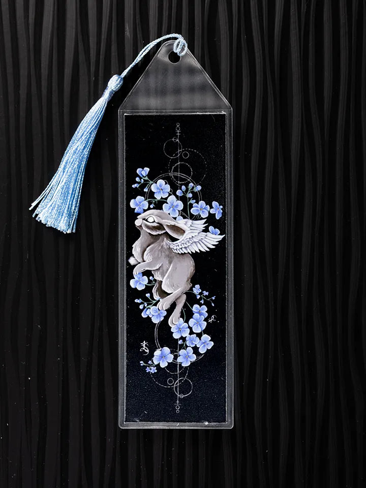 Angel Bunny Bookmark, Original Artwork Page Holder