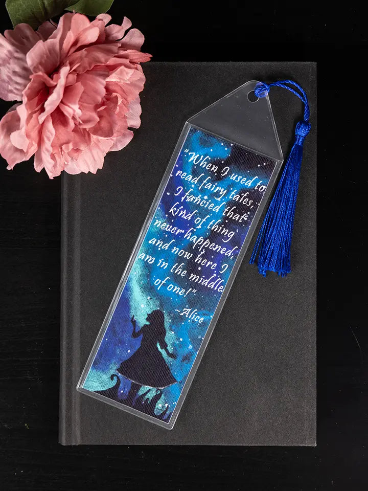 Alice In Wonderland Bookmark, Original Artwork Page Holder