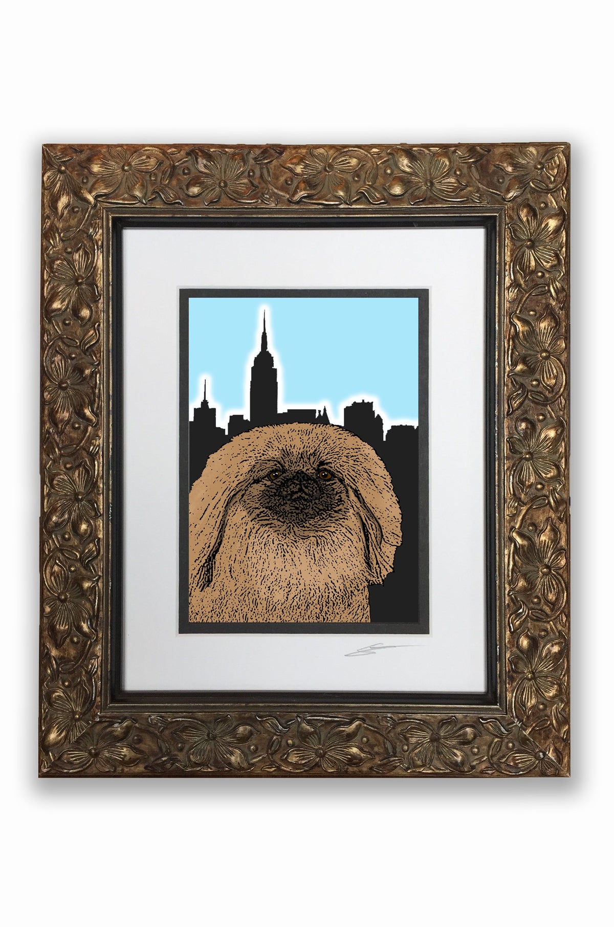 Pekingese Pupart Portrait