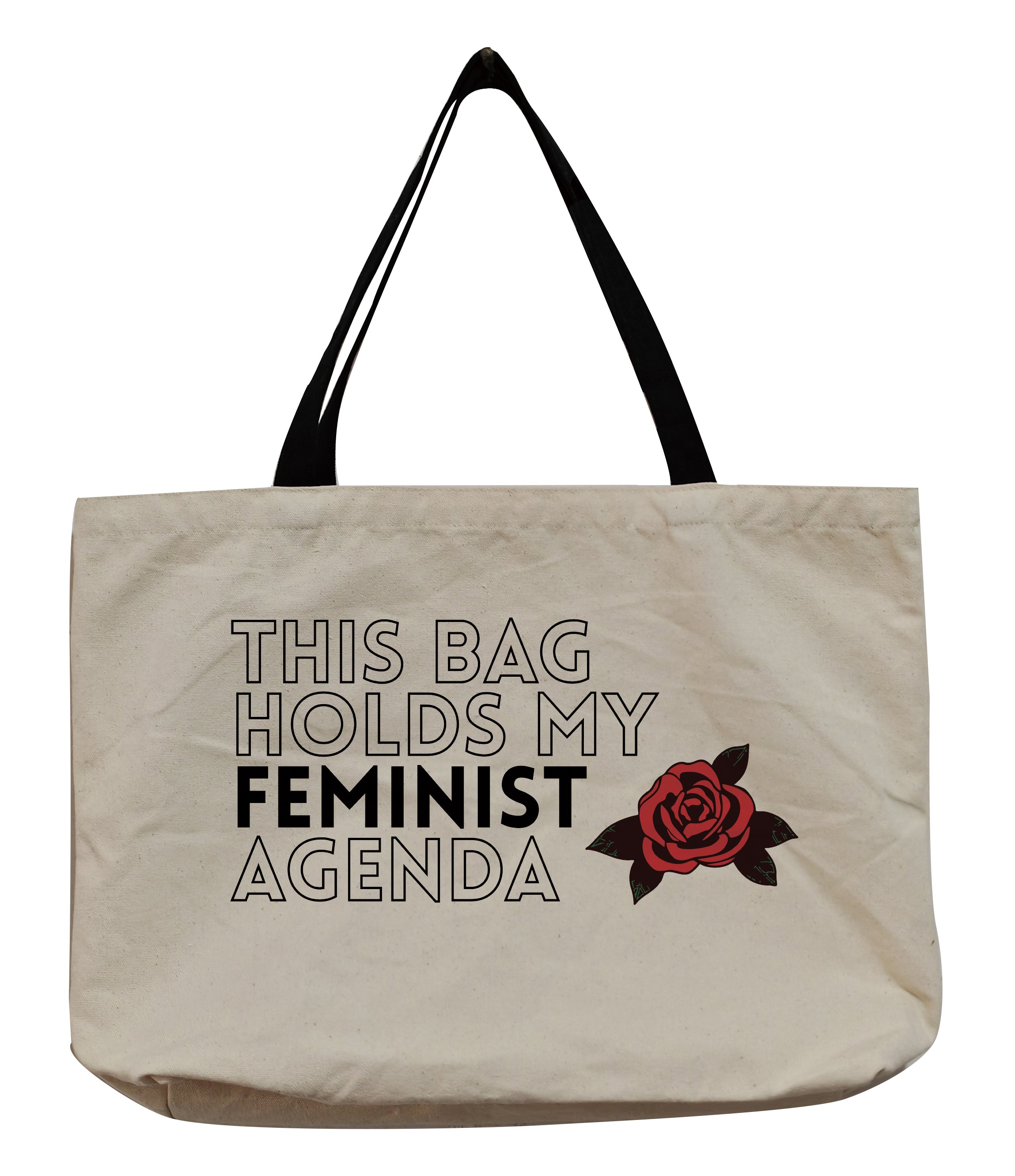 Feminist agenda tote