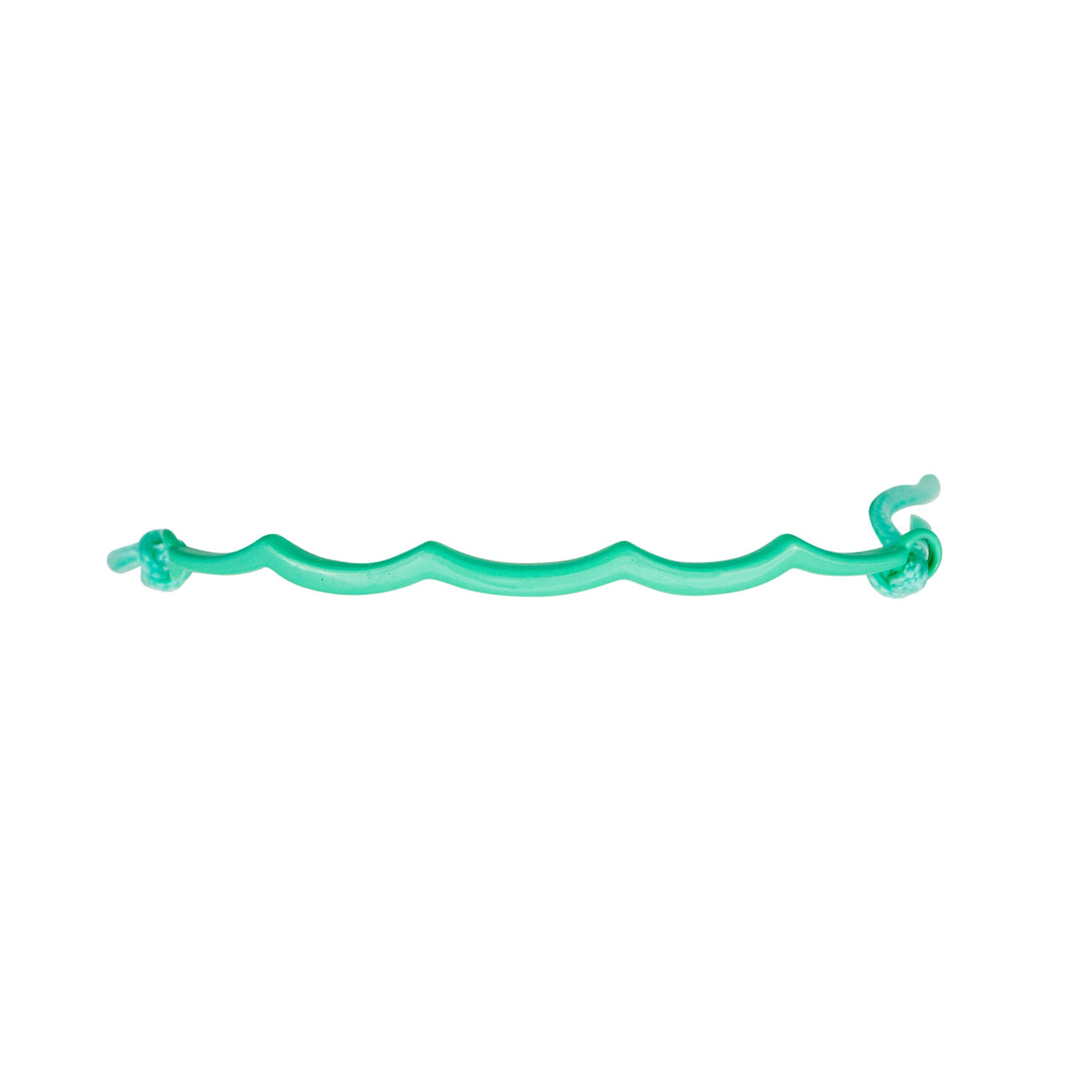 wave slider bracelet aqua