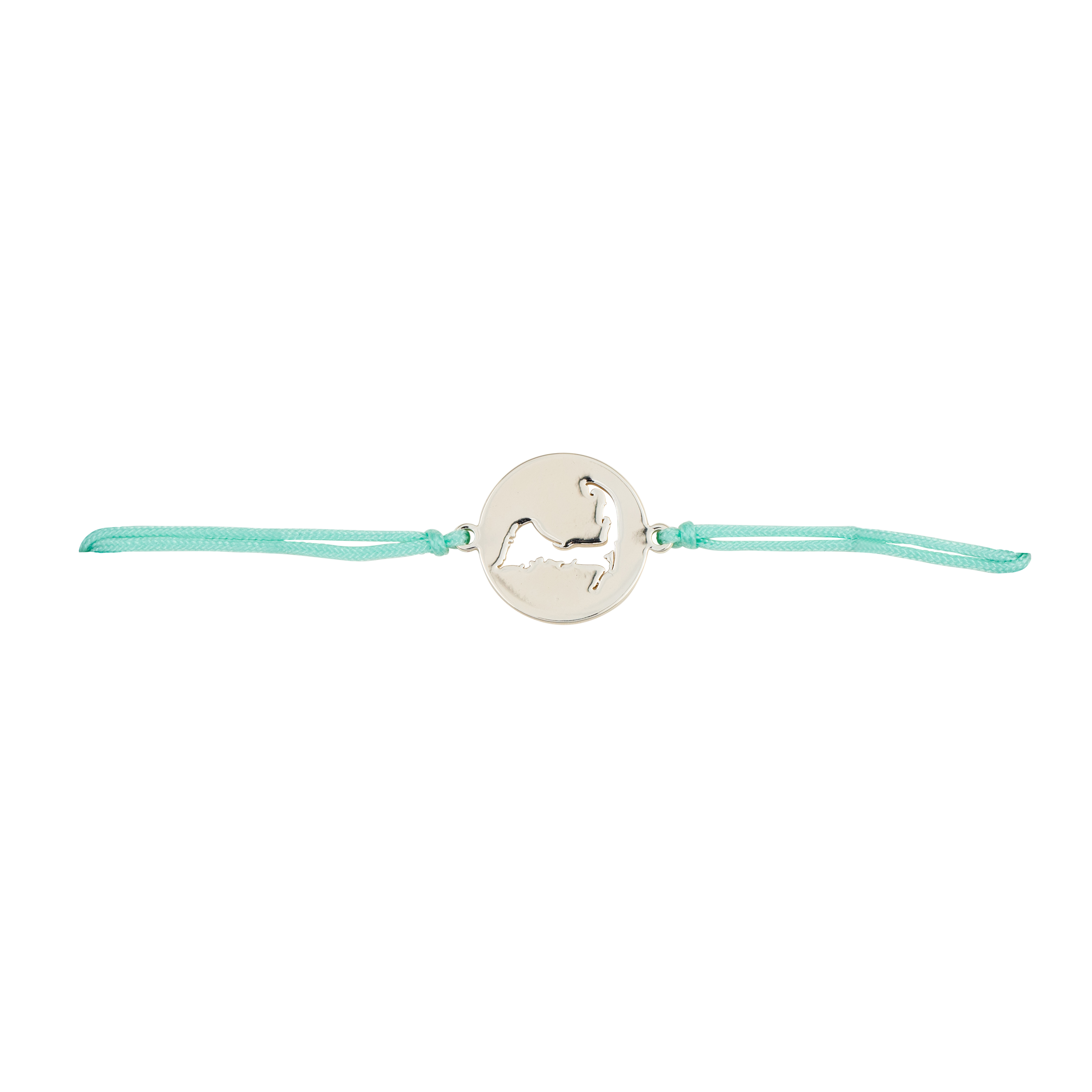 cape slider bracelet turq