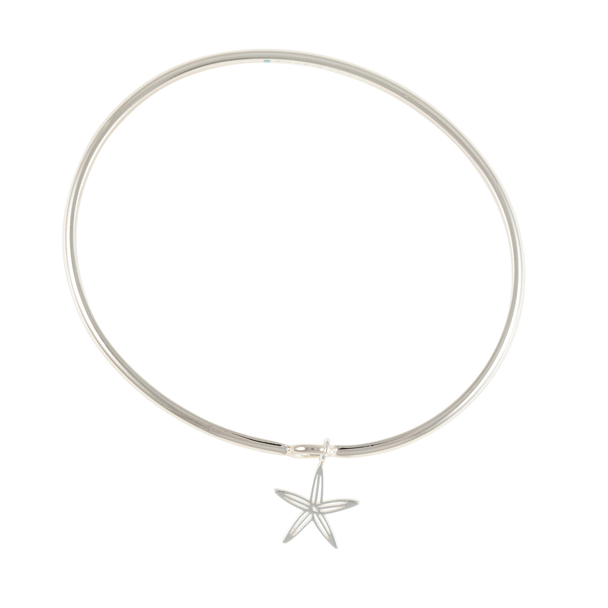 sea bright sea star bangle gold