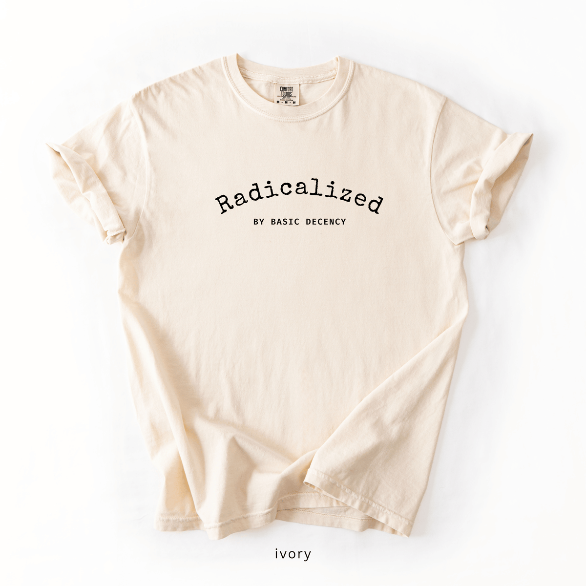 Radicalized by Basic Decency Shirt