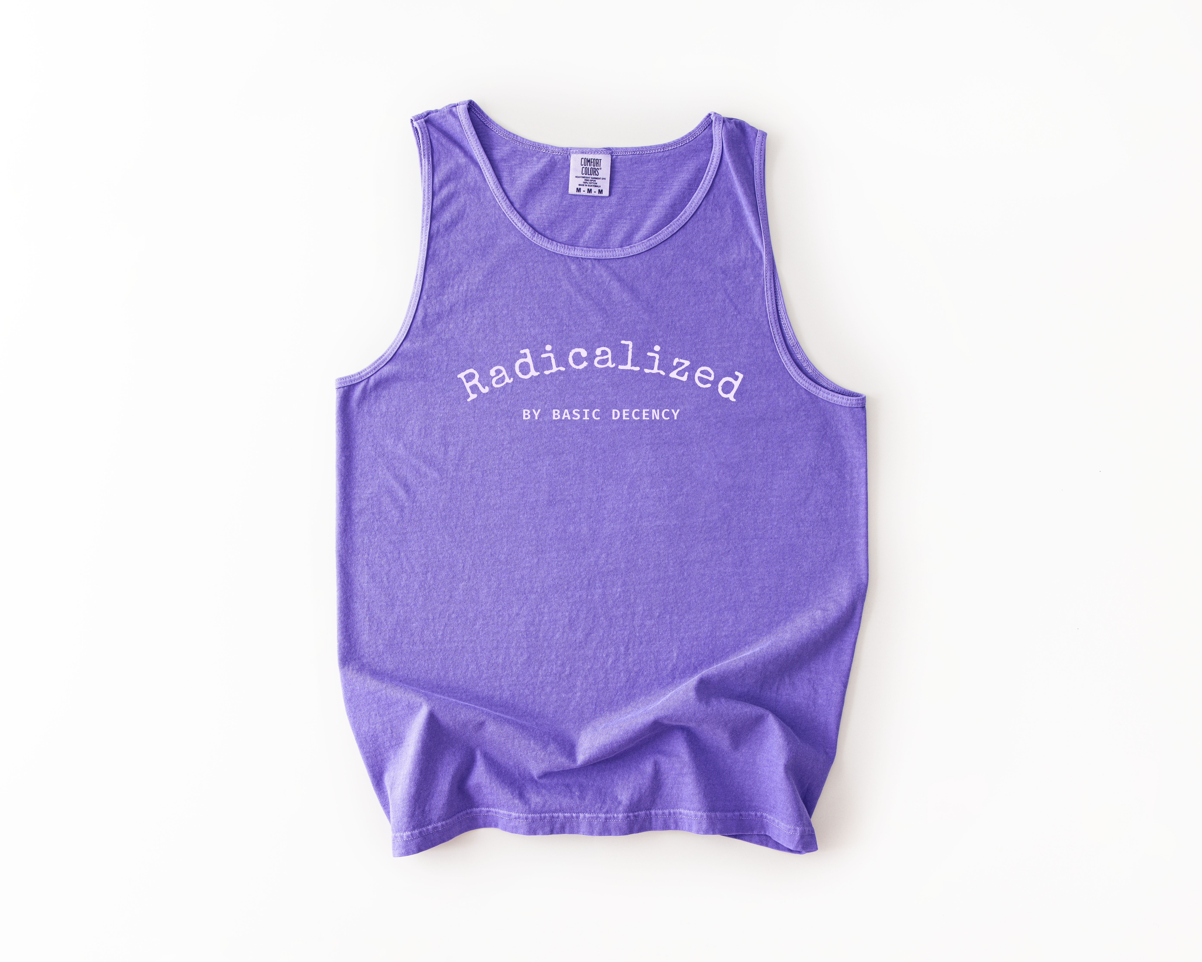 Radicalized by Basic Decency Tank Top