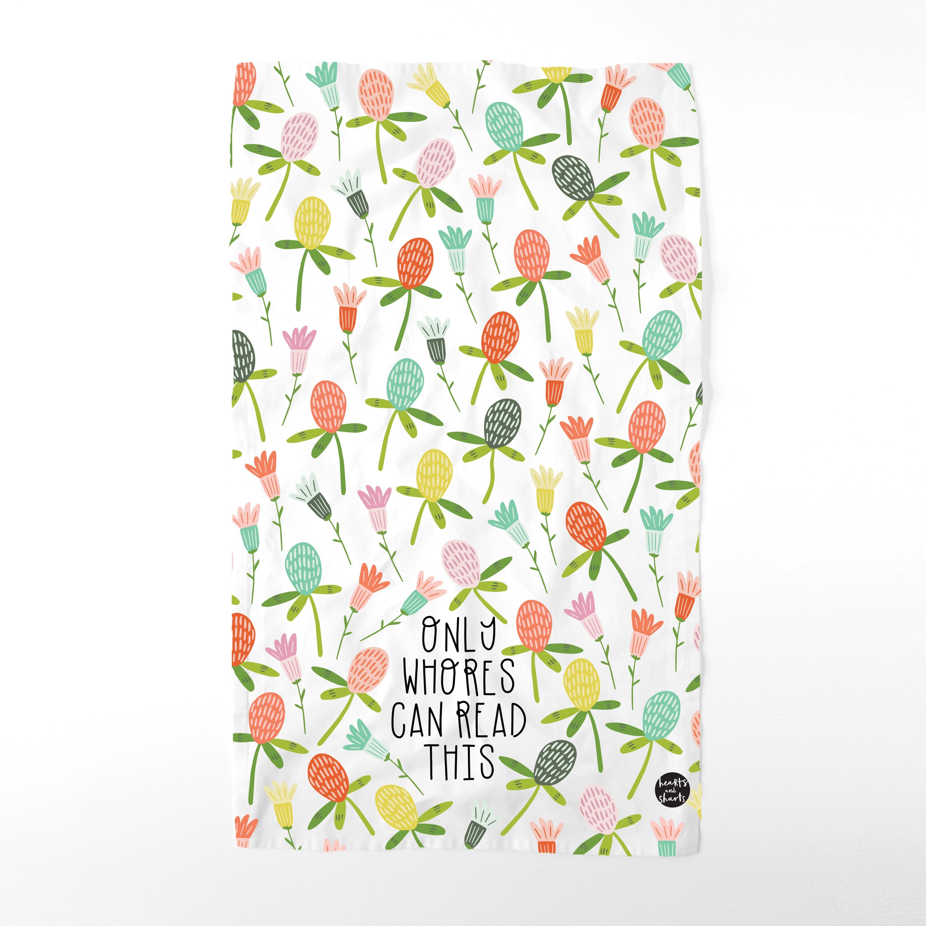 Cotton Kitchen Towels - Sustainable, Absorbent, Quick-Dry, 100% Cotton, Hand-Drawn Original