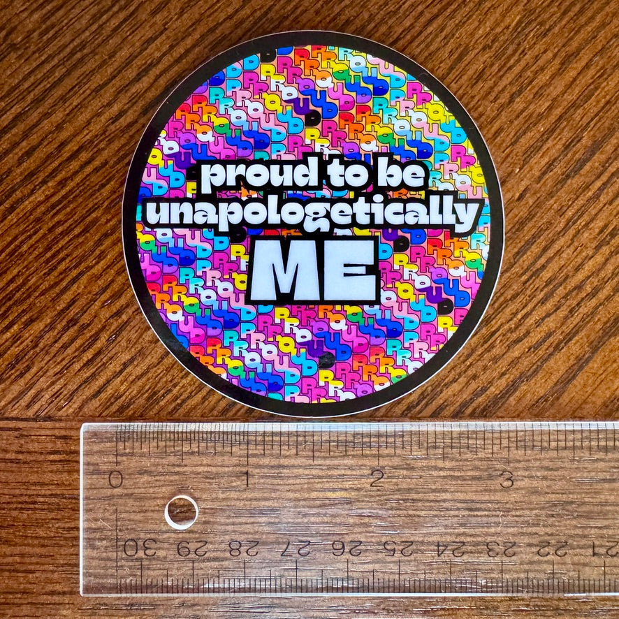 Rainbow-Pride-LGBTQ-Glossy-Vinyl-Sticker-Unapologetically-Me-Indoor-Outdoor-Decal