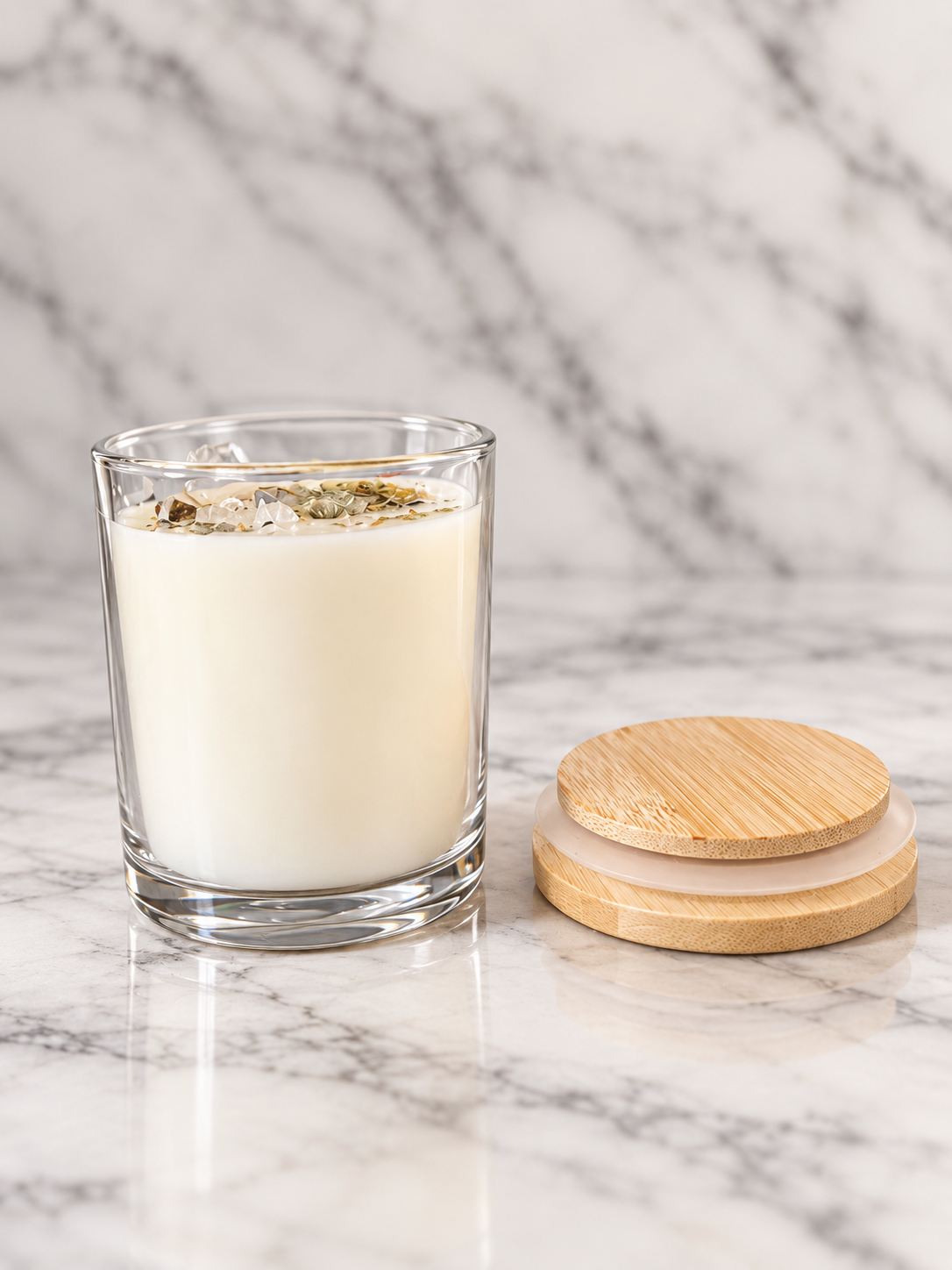 Remove Negative Energy Soy Wax Jar Candle | White Sage