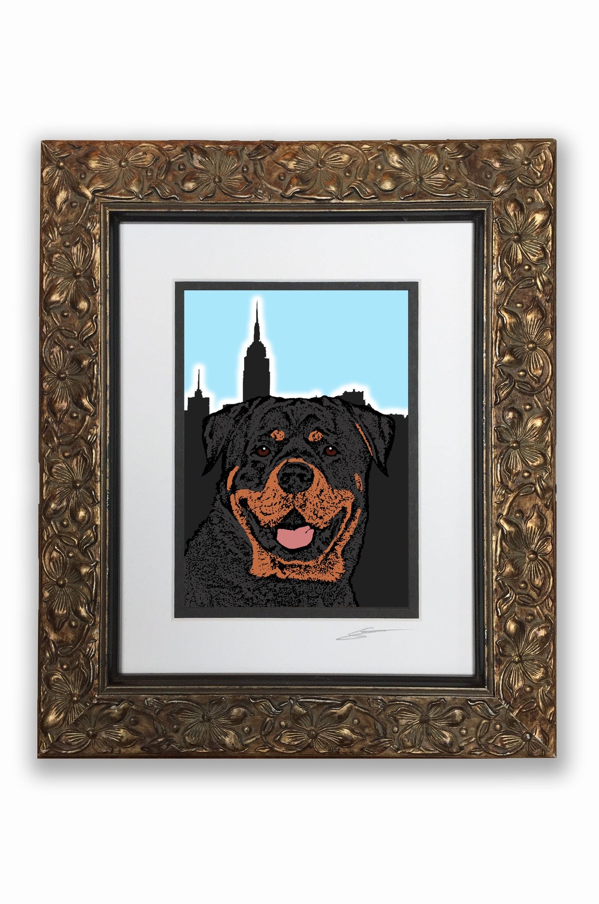 Rottie Pupart Portrait