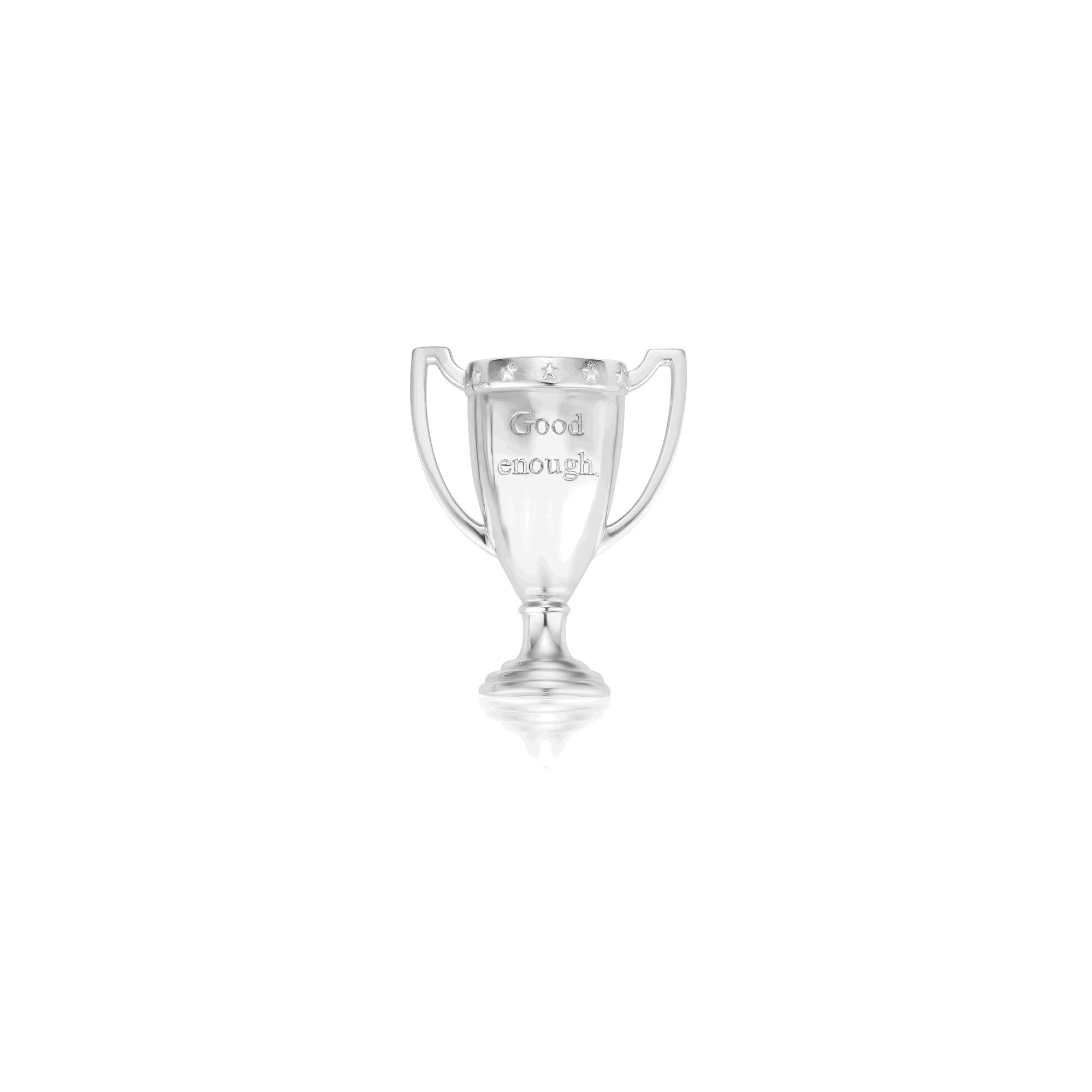 Small Silver Trophy Pendant