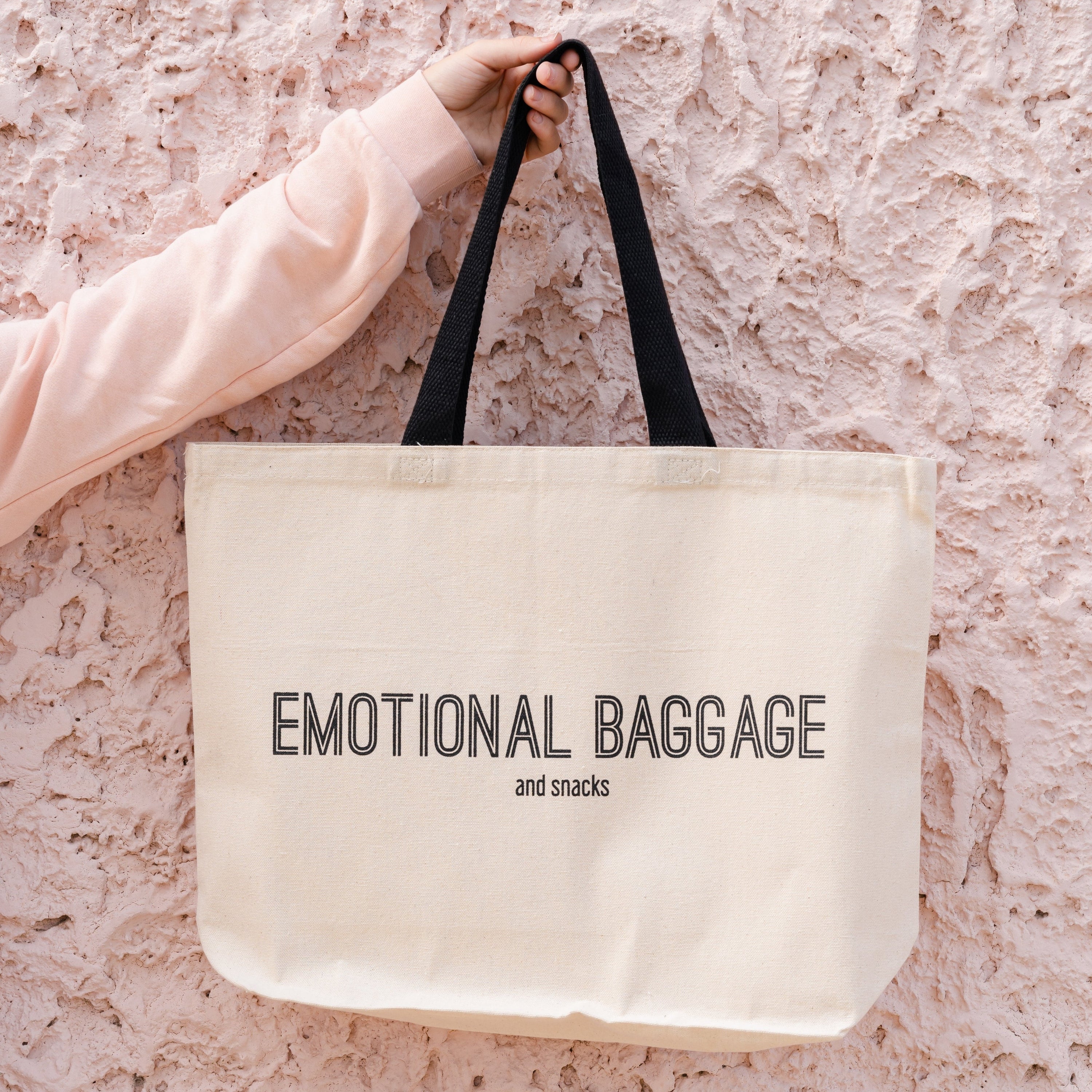 Emotional Baggage & Snacks Tote