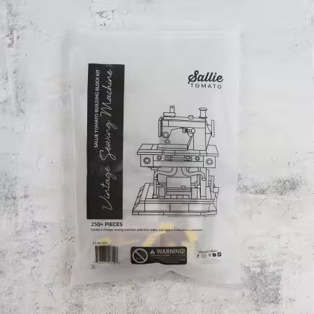 Vintage Sewing Machine Block Set