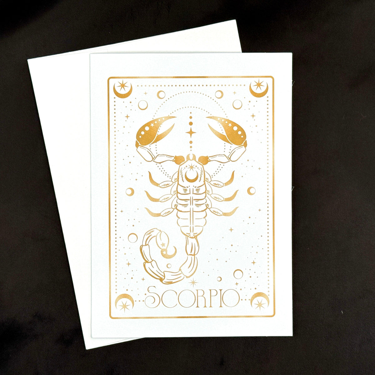 Personalized Zodiac Birthday Card 5x7