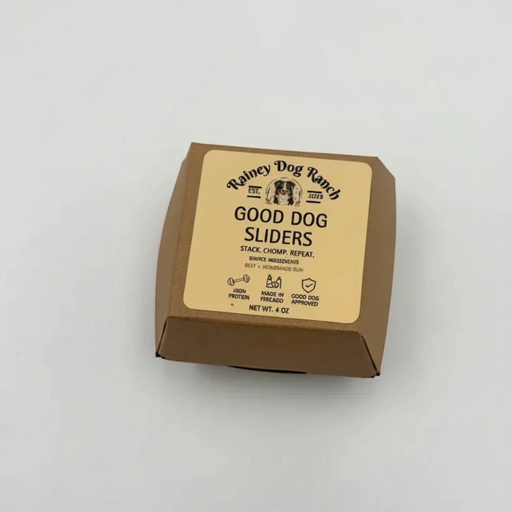 A square brown cardboard box for &