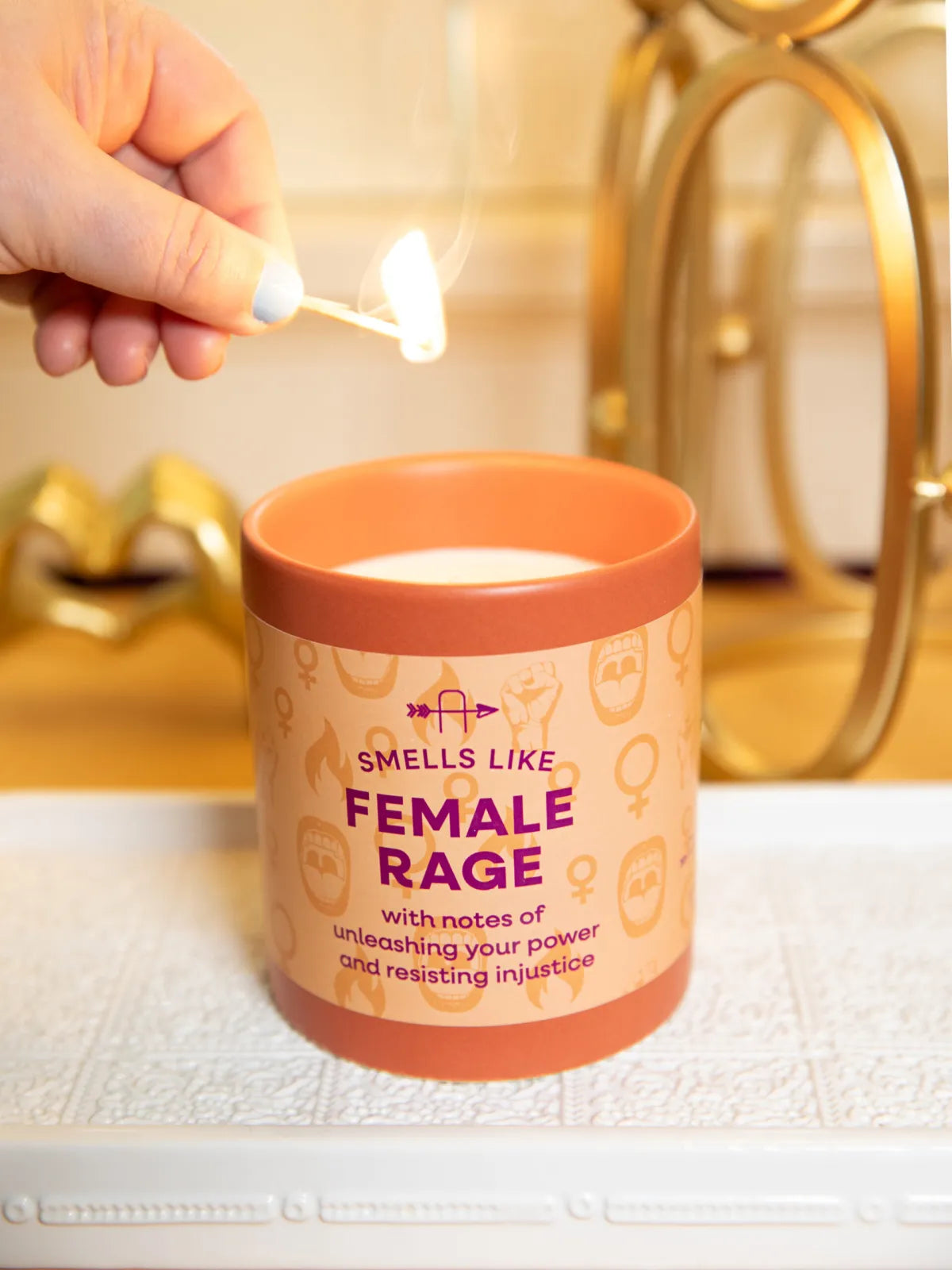 Smells Like Female Rage Candle